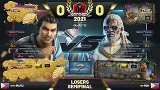 Maru (Lei/Dragunov) vs. RGN (Leroy) - TOC 2021 Philippines & East Asia Masters: Losers Semi-Finals