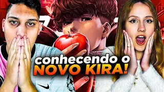 REACT EM CASAL - ♪ Minoru Tanaka (Death Note) | O Novo Kira | AniRap