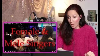 Vocal Coach REACTS to ALIEN VOICES- FEMALE & MALE SINGERS!