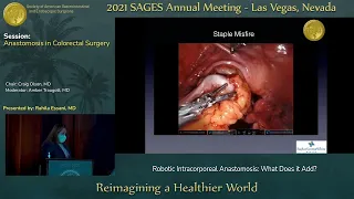 Robotic Intracorporeal Anastomosis: What Does it Add?