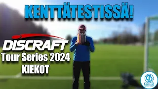 KENTTÄTESTISSÄ! | DISCRAFT Tour Series 2024 Kiekot | Deuz Disc Golf