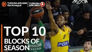 2018-19 Turkish Airlines EuroLeague: Top 10 Blocks!