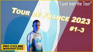 TOUR DE FRANCE 2023 - Part 1 // Movistar // Pro Cycling Manager