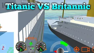 Britannic Vs Titanic | Ship Mooring 3D