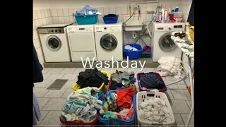 Waschtag Waschmaschine 13.07.2020