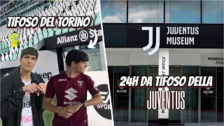 Ho fatto provare 24h da TIFOSO JUVENTINO ad un TIFOSO DEL TORINO