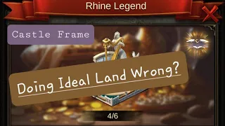 Evony | FOMO Must Have Castle Frame | Cost For Ideal Land Ornament With Seige HP Debuff