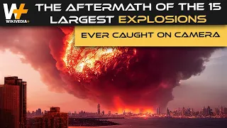 The aftermath of the 15 largest explosions ever caught on camera