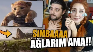 Ağlarım Ama! ASLAN KRAL FRAGMAN TEPKİSİ "Lion King" Trailer Reaction 2019