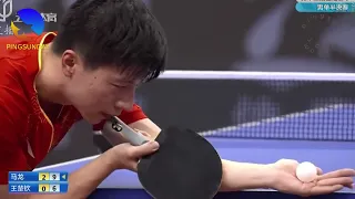 Ma Long vs Wang Chuqin | The early day