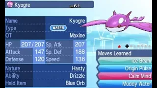 SHINY KYOGRE — 2,298 Soft Resets in Pokémon Ultra Moon
