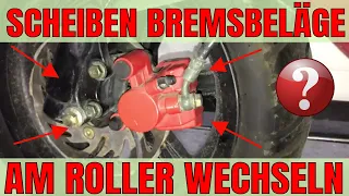 [TUTORIAL] Roller Bremsbeläge vorne wechseln (bei allen Rollern gleich)