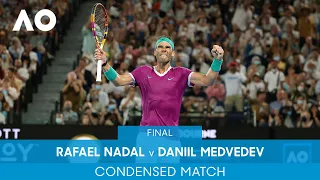 Rafael Nadal v Daniil Medvedev Condensed Match (F) | Australian Open 2022