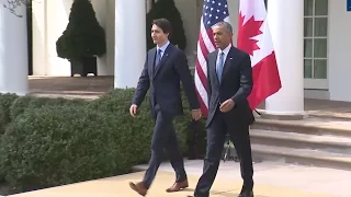 Obama & Justin Trudeau News Conference - Full Event