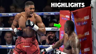 Anthony Joshua vs Dillian Whyte HIGHLIGHTS  | BOXING K.O FIGHT HD