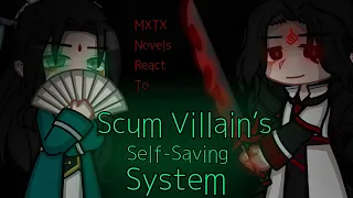 MXTX novels react to each other || Scum Villains Self-Saving System || 3/3 | OLD