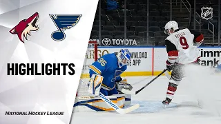 Coyotes @ Blues 2/6/21 | NHL Highlights