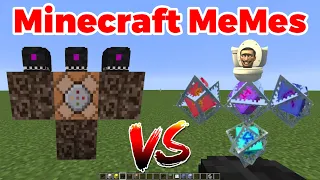 what if you create a SKIBIDI BOSS VS WITHER STORM in MINECRAFT