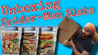 Unboxing Silver Age Amazing Spider-Man Slabs