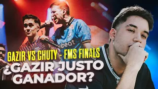 ¿FUE JUSTO EL RESULTADO? ¡¡¡ANALIZANDO LA FINAL!!! CHUTY VS GAZIR FMS ESPAÑA 2023 - ANÁLISIS DE KAPO