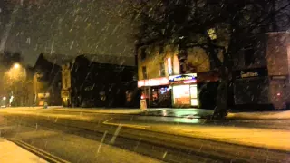 Snowfall in Derby, 26/12/2014