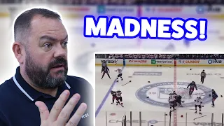 BRITS React to 8 Players Ejected After Rangers vs. Devils Brawl 2 Seconds Into the Game