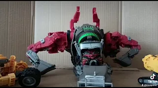 ROTF Devastator combine stop motion (remade)