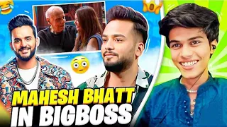 Mahesh bhatt in BIG BOSS with Elvish Yadav & fukra insaan || Big boss meme #adarshUc #fun 🤣😅