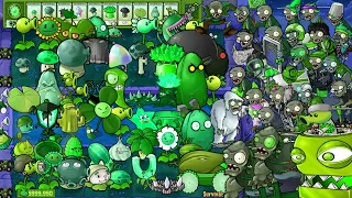 All Plants Green Mod Vs All Zombies Green Mod Plants Vs Zombies Battlez