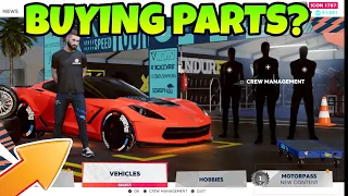How TO Buy/Upgrade Parts - The Crew 2
