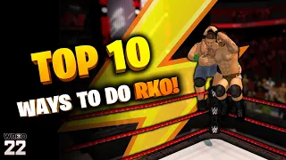 Top 10 Ways To Do RKO! - Wrestling Revolution 3D | WR3D 22 | Randy Orton | RKO Outta Nowhere!