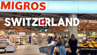 🛒Food Prices in Switzerland 🇨🇭MIGROS Supermarket || Shopping Guide