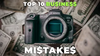 Top 10 Business Mistakes Videographers Make