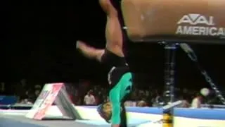 Dominique Dawes - Vault 1 - 1995 U.S. Gymnastics Championships - Women - All-Around