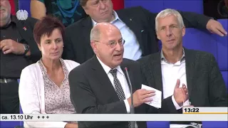 Gregor Gysi bedankt sich bei Nobert Lammert! Große Geste und ergreifende Rede! - 2017- Olaftology