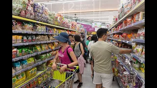 [4K] Bangkok shopper's paradise for tourist in Big C Supercenter Ratchadamri