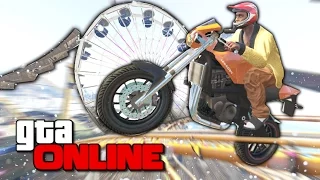 МОТОПАРКУР НА АМЕРИКАНСКИХ ГОРКАХ В GTA 5 ONLINE #210