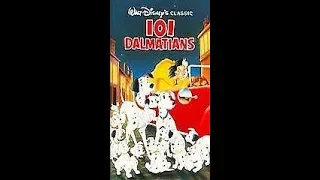 Opening to 101 Dalmatians 1992 VHS (Version #1)