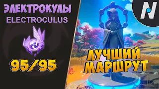 ВСЕ ЭЛЕКТРОКУЛЫ - Часть 1. ЛУЧШИЙ МАРШРУТ СБОРА В ГЕНШИН | GENSHIN IMPACT