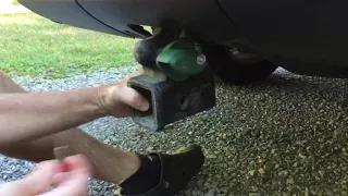 Land Rover Hitch Installation