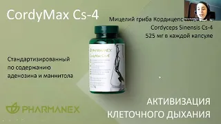 КОРДИМАКС от PHARMANEX|АКТИВИЗАЦИЯ КЛЕТОЧНОГО ДЫХАНИЯ