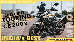 Top Modifications on my Honda CB200x || Ownership Review, Details & Price #cb200x #modification