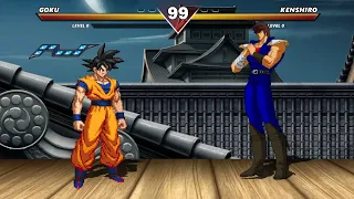 GOKU VS KENSHIRO - 3 EPIC BATTLE - BEST OF ALL TIME FIGHT!