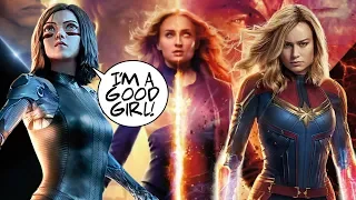 Blame CAPTAIN MARVEL Not ALITA for Dark Phoenix Failure!