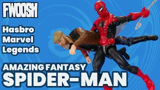 Marvel Legends Spider-Man Amazing Fantasy 60th Anniversary Hasbro Action Figure Review