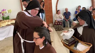 Acolhida no Claustro do Mosteiro Santíssima Trindrade - COLATINA.2019