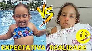 Expectiativa VS Realidade nas férias - MC Divertida