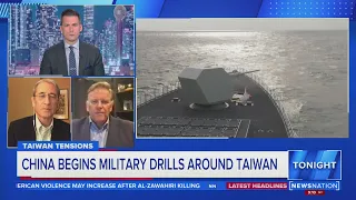 China begins military drills around Taiwan | NewsNation Tonight