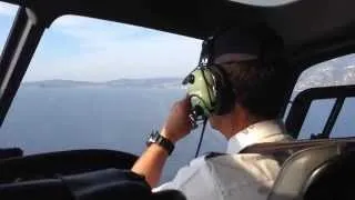 Helicopter ride from Monaco Héliport to Nice Airport