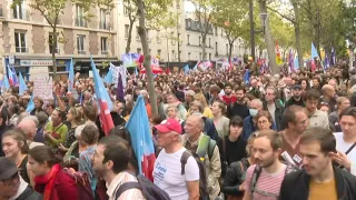 Thousands of people march in Paris against the rising cost of living | AFP